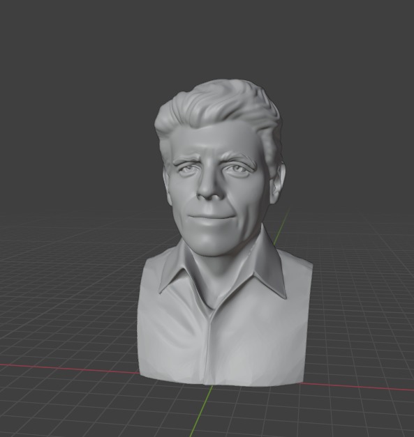 Burt Lancaster 3D print model_1