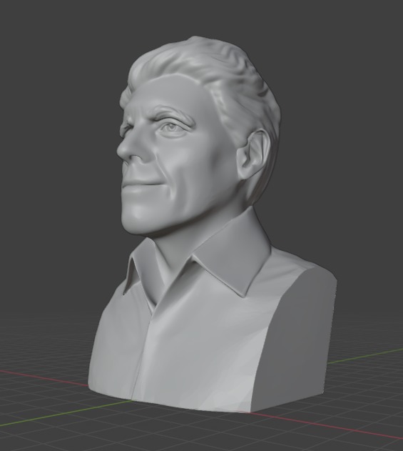 Burt Lancaster 3D print model_3