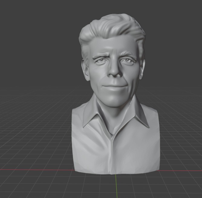 Burt Lancaster 3D print model_2