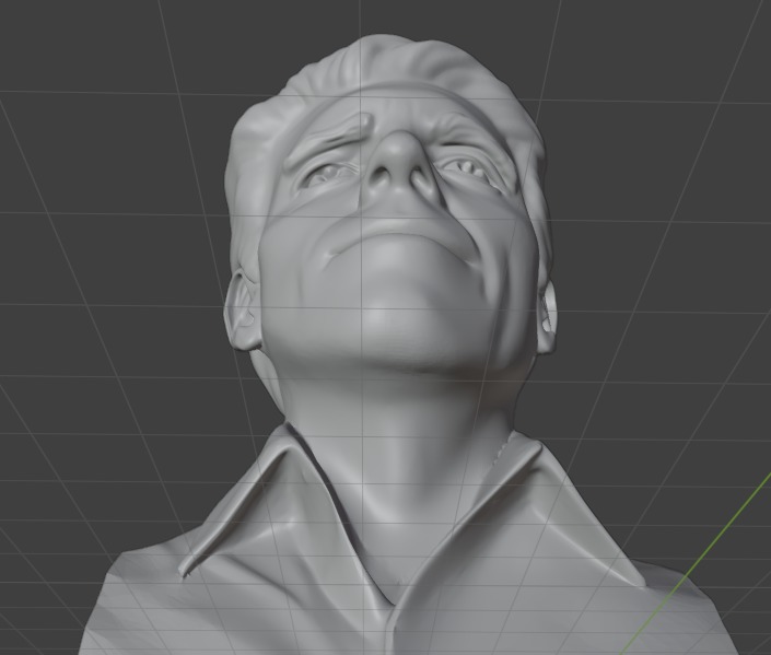 Burt Lancaster 3D print model_10