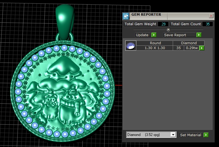  CONNEMORATIVE COIN NEW YEAR GIFT CHRISTMAS 3D PRINTABLE MODEL 3D print model_6