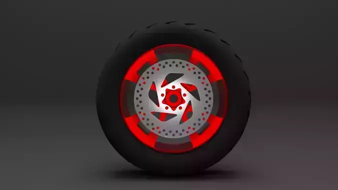 Motorcycle wheel