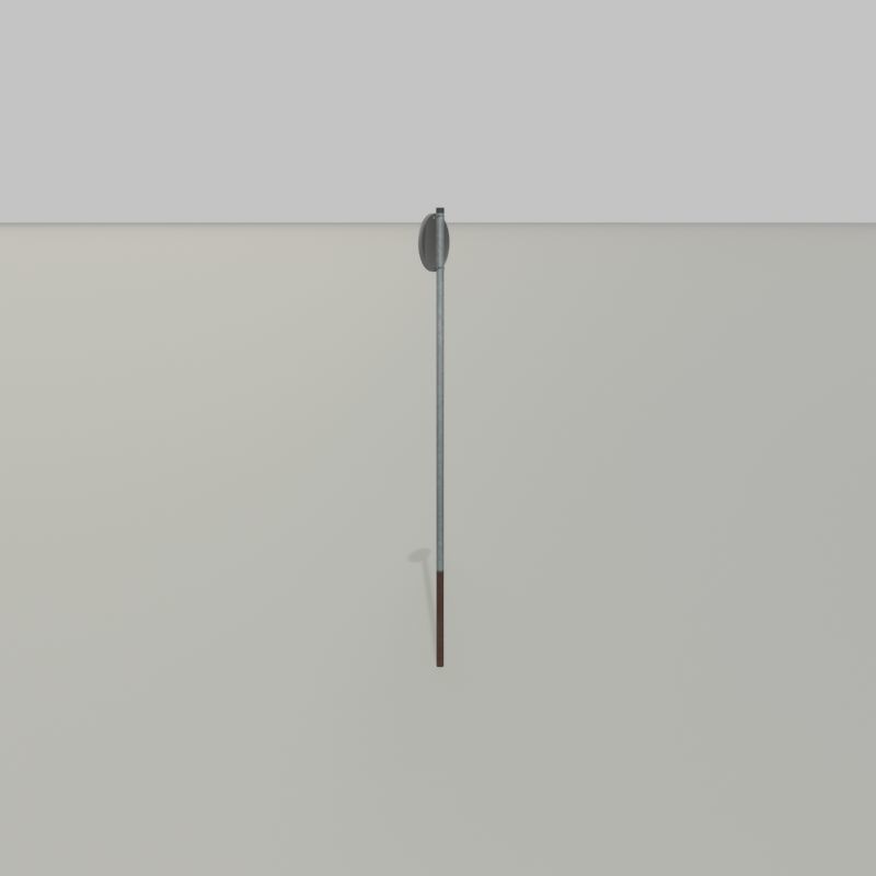 Traffic sign 274-100 Speed limit 100 km h Size 1 Low-poly 3D model_32