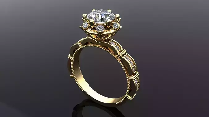 Engagement Ring Model 0015
