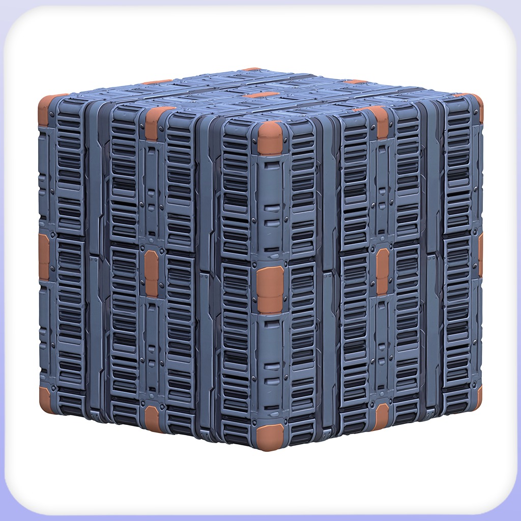 SciFi Seamless Texture Texture_6