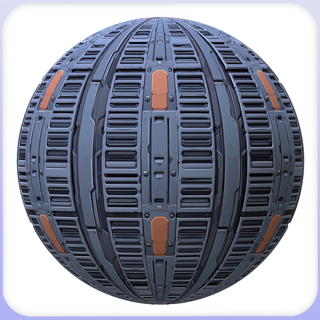 SciFi Seamless Texture Texture_2