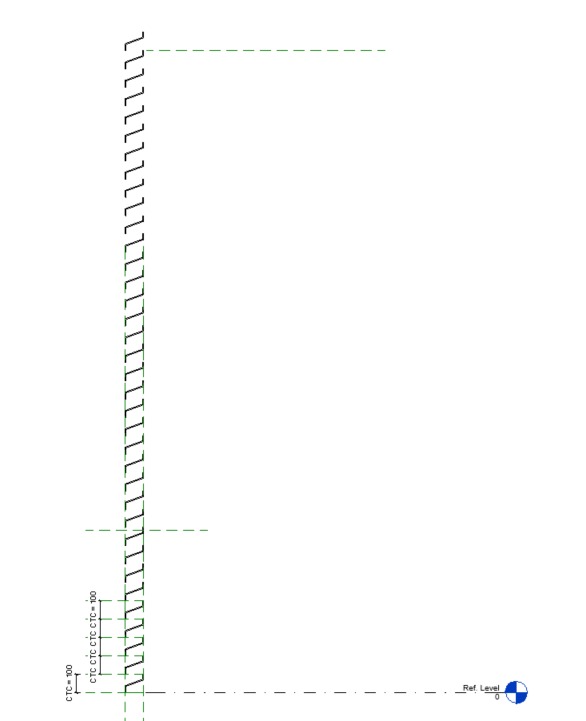 Z profile horizontal Louvers corner type Revit Parametric family 3D model_4
