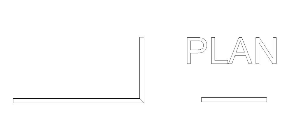 Z profile horizontal Louvers corner type Revit Parametric family 3D model_2