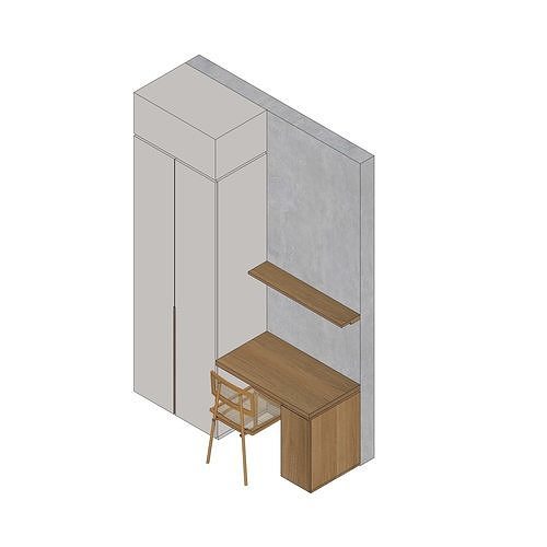 Working Table - 3D SketchUp Asset 3D model