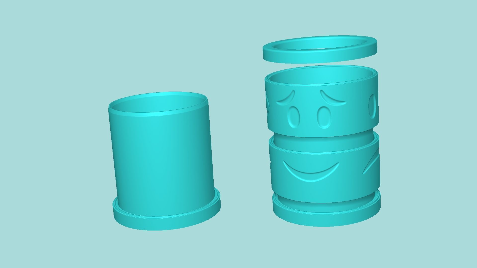 Mood Vase - Spinning - Plant Pot - Home Decor 3D print model_3