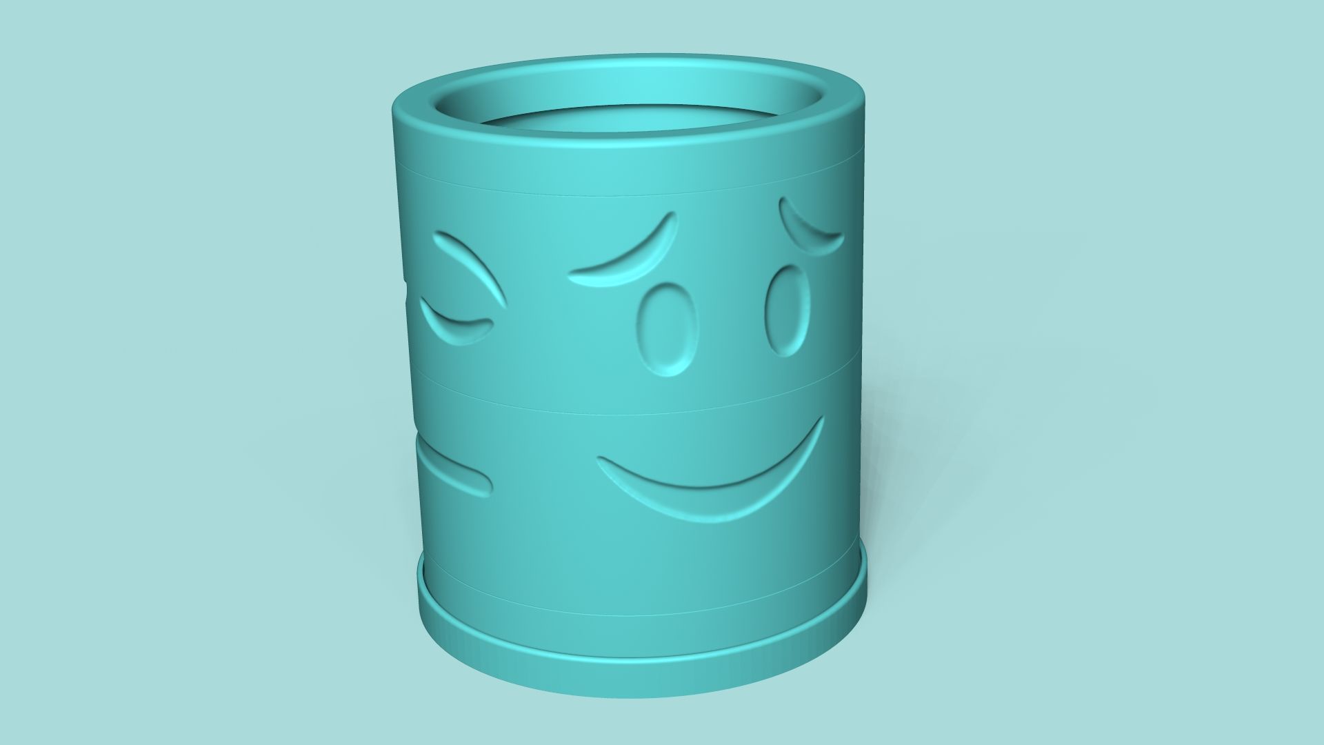 Mood Vase - Spinning - Plant Pot - Home Decor 3D print model_4