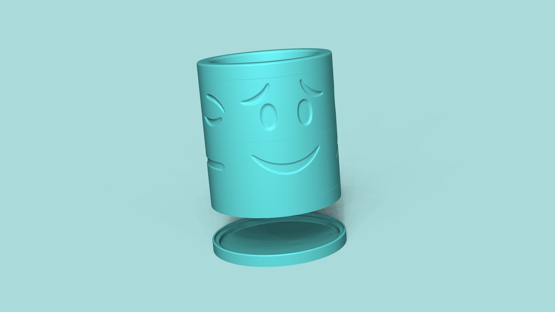 Mood Vase - Spinning - Plant Pot - Home Decor 3D print model_10