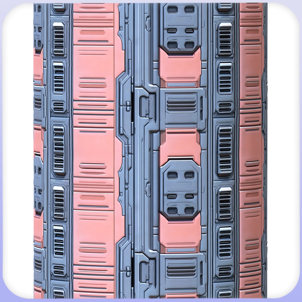 SciFi Seamless Texture Texture_2