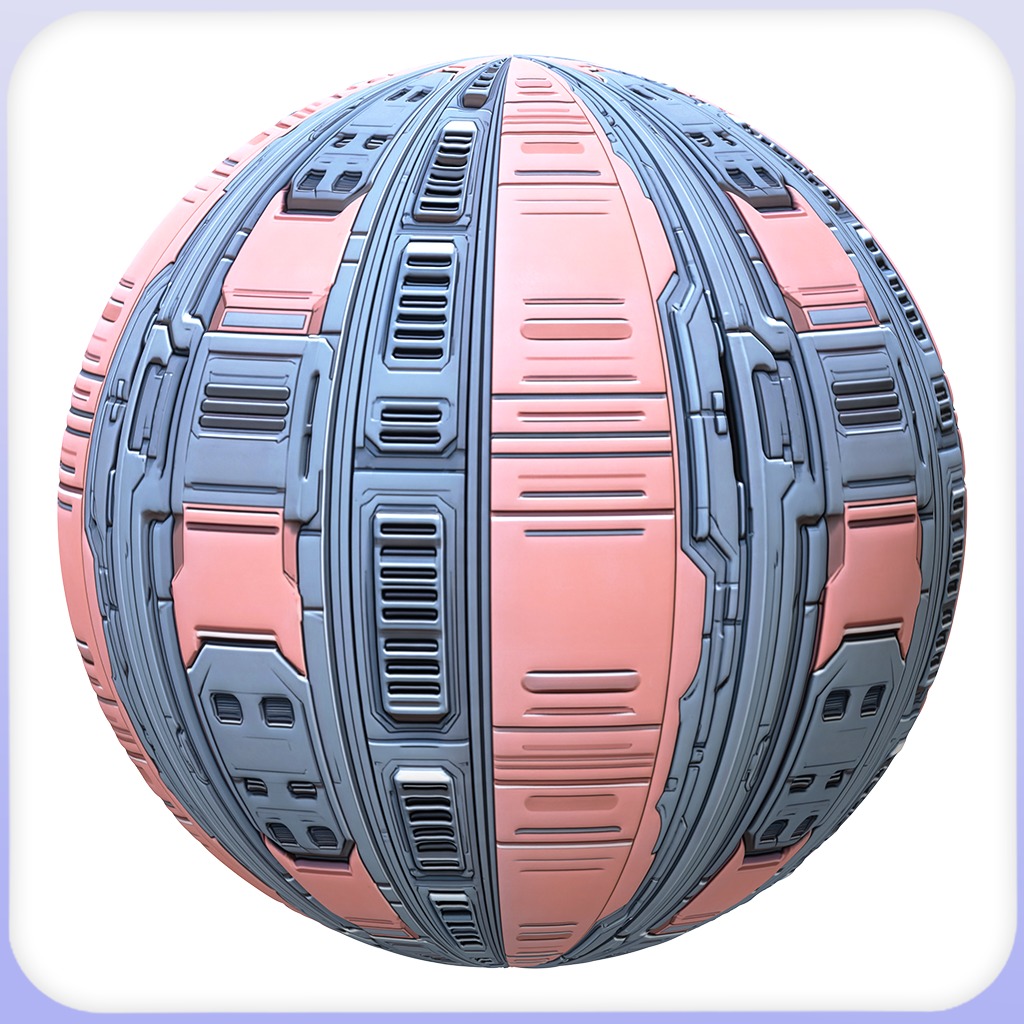 SciFi Seamless Texture Texture_5