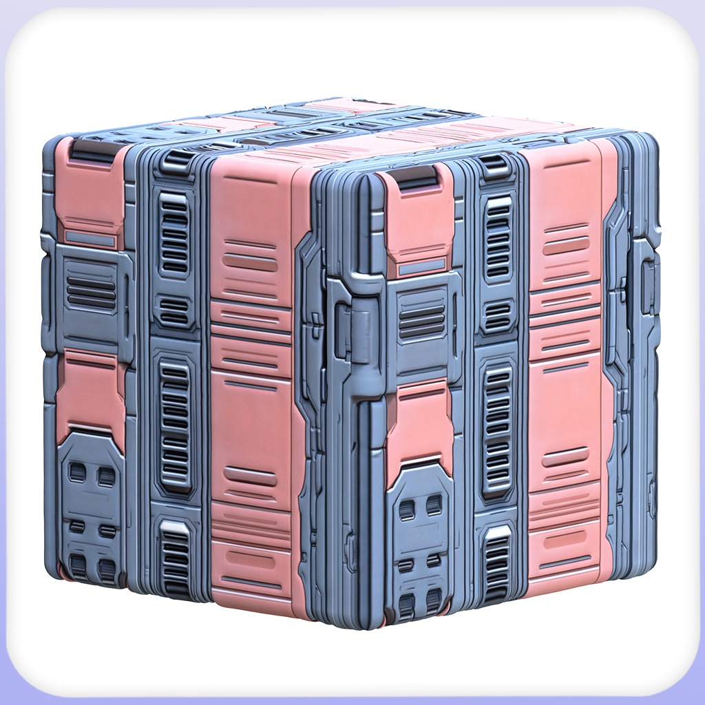 SciFi Seamless Texture Texture_3