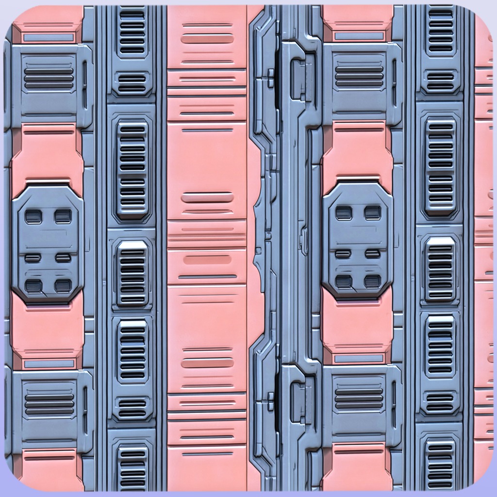 SciFi Seamless Texture Texture_4