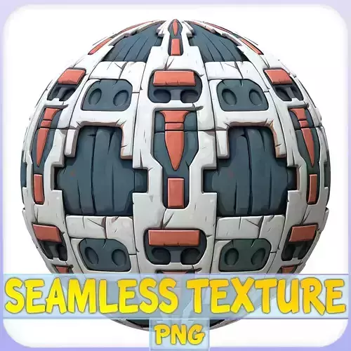 SciFi Seamless Texture Texture