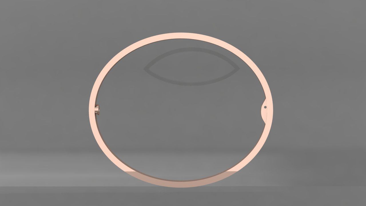 Cartier Bracelet 3D print model_2