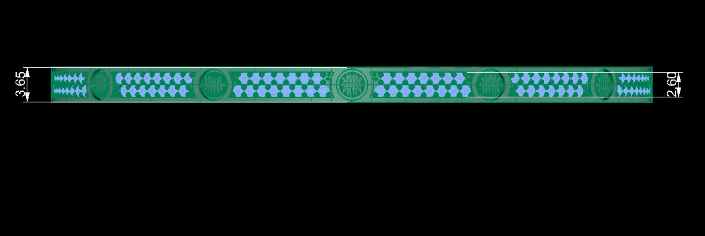 Cartier Bracelet 3D print model_7