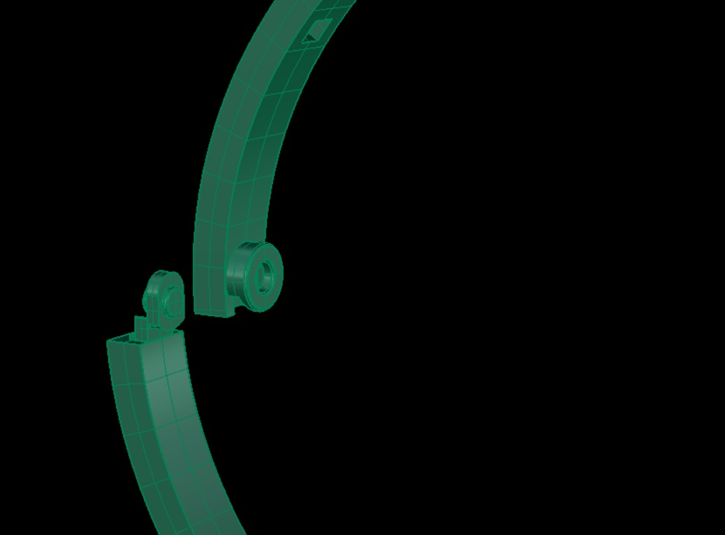 Cartier Bracelet 3D print model_9