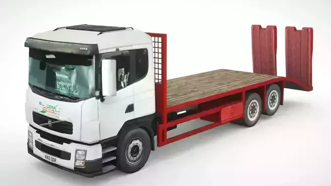 Volvo FL280 flatbed 2010