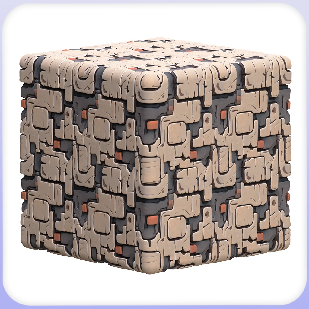 SciFi Seamless Texture Texture_5