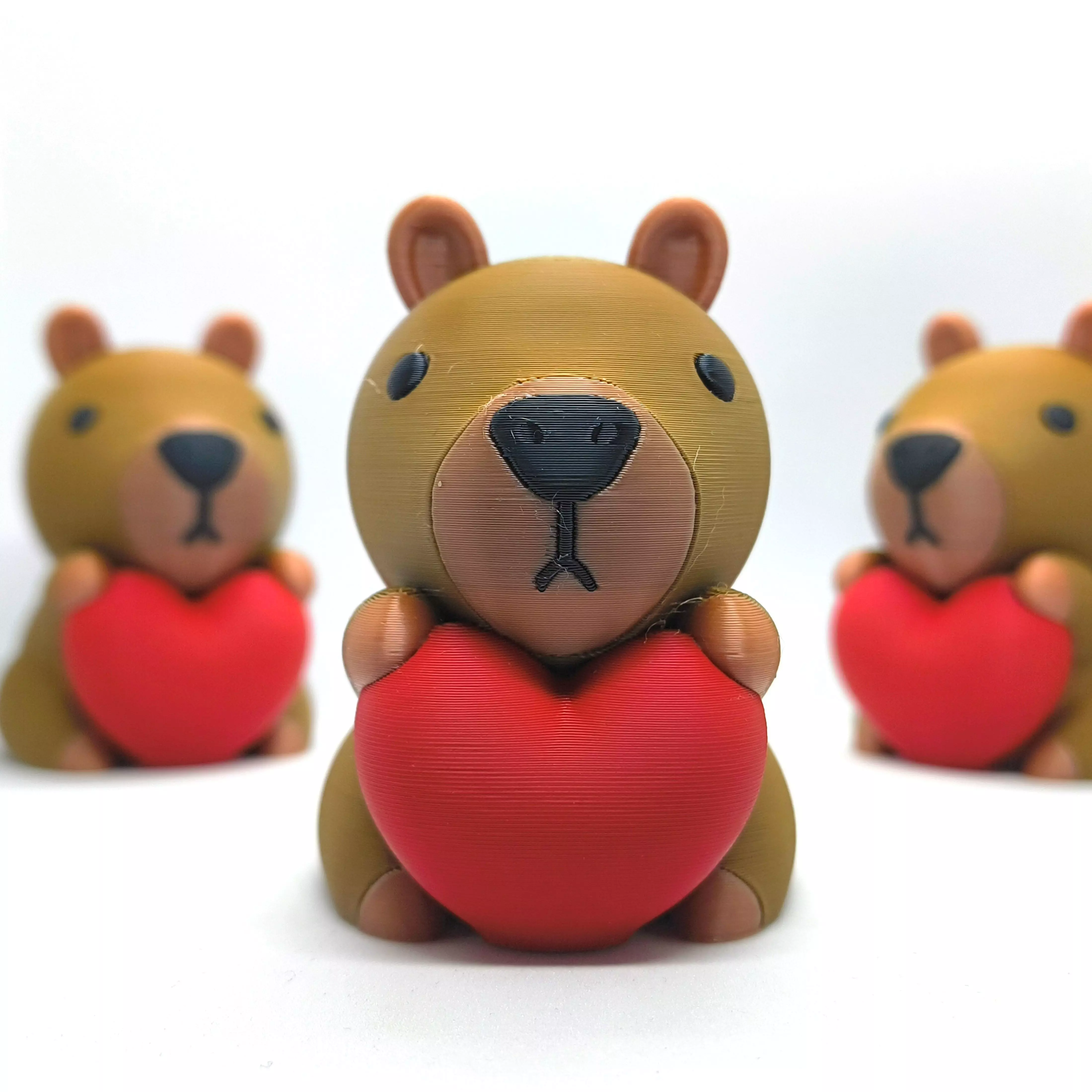 Valentines Special - Kawaii Capybara 3D print model_0