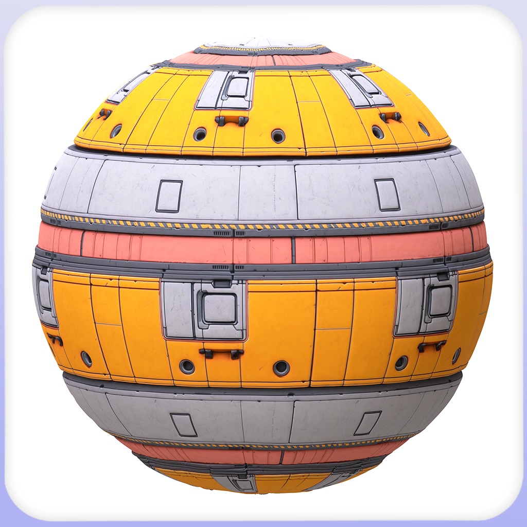 SciFi Seamless Texture Texture_2