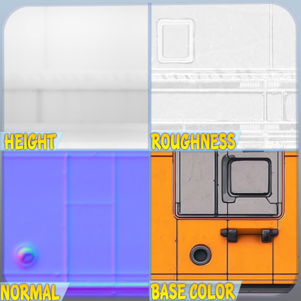 SciFi Seamless Texture Texture_1