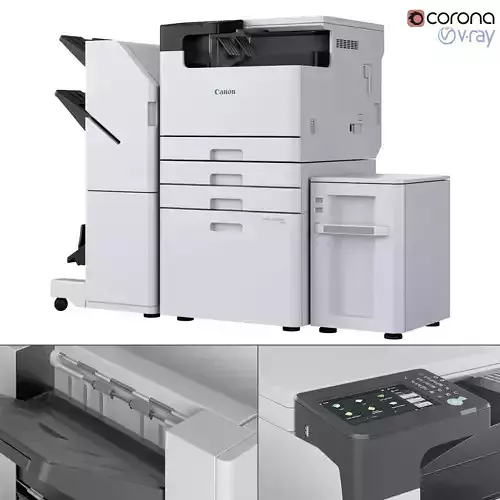 Canon imageRUNNER series printer  3D model
