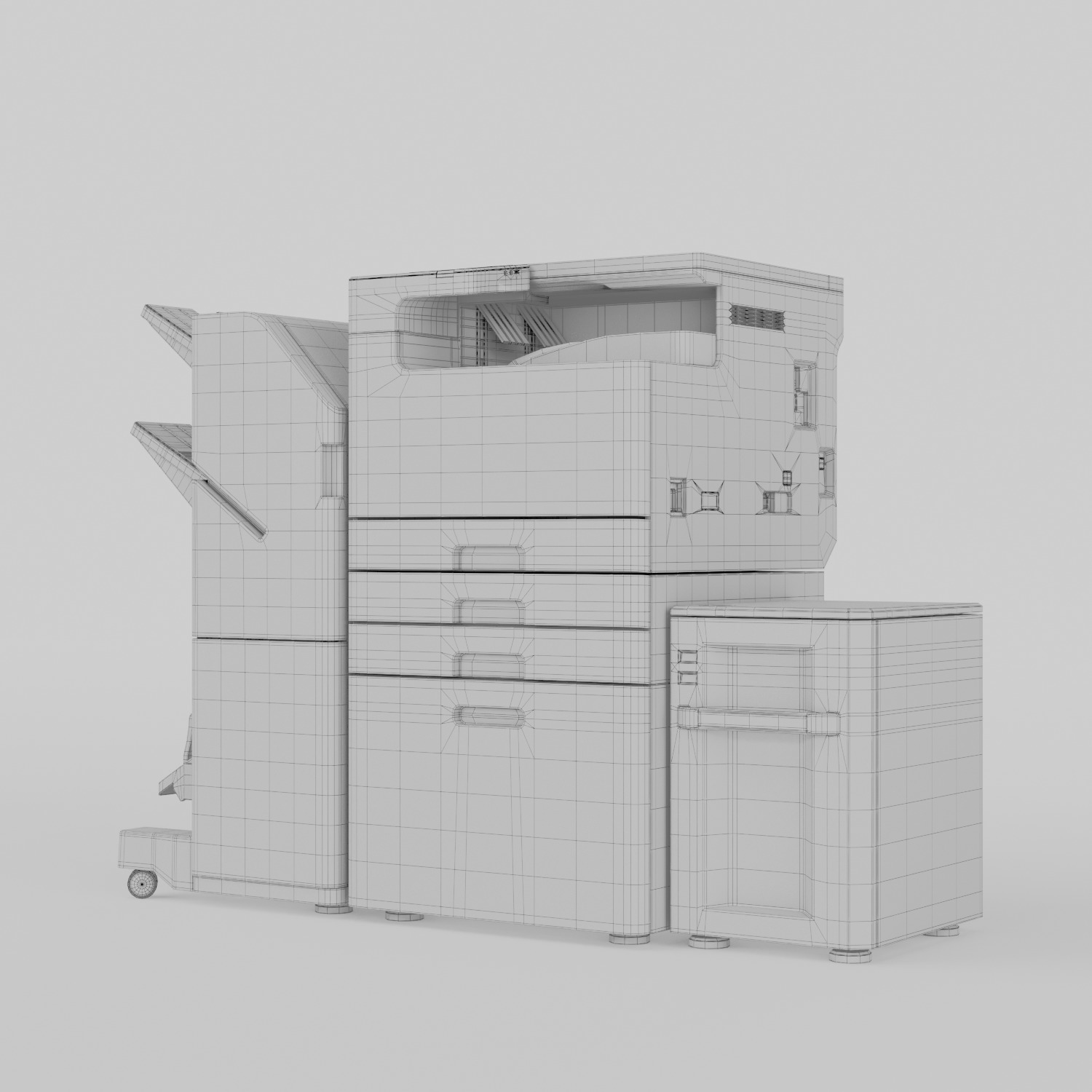 Canon imageRUNNER series printer  3D model_10