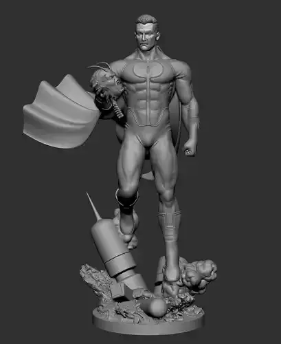 Omniman 3d model print Fan art 3D print model