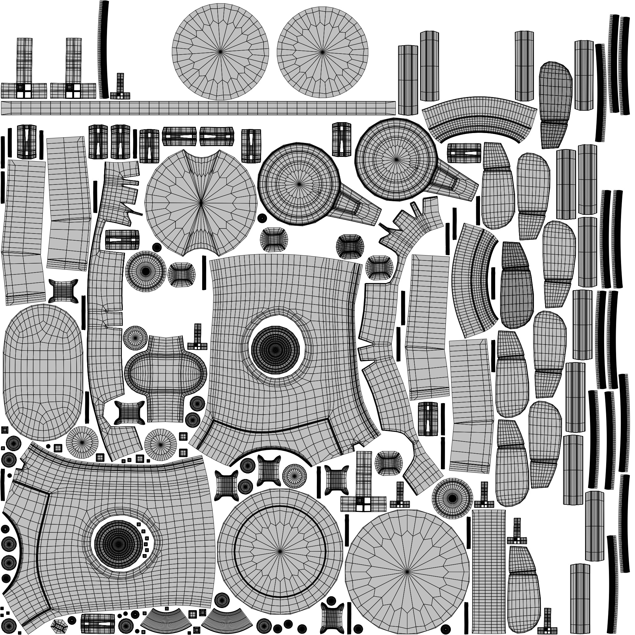 Toyshine Bot Robot warmachine Low-poly 3D model_12