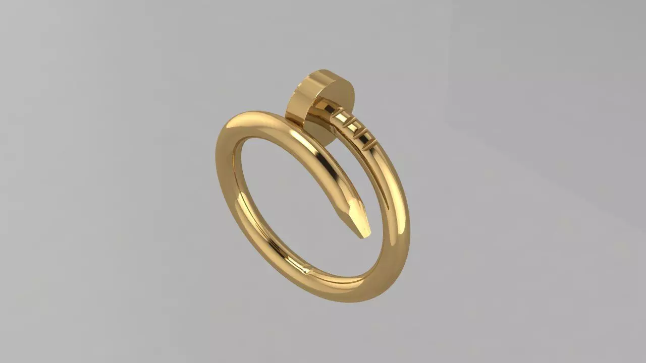 Ring Cartier  3D print model_0