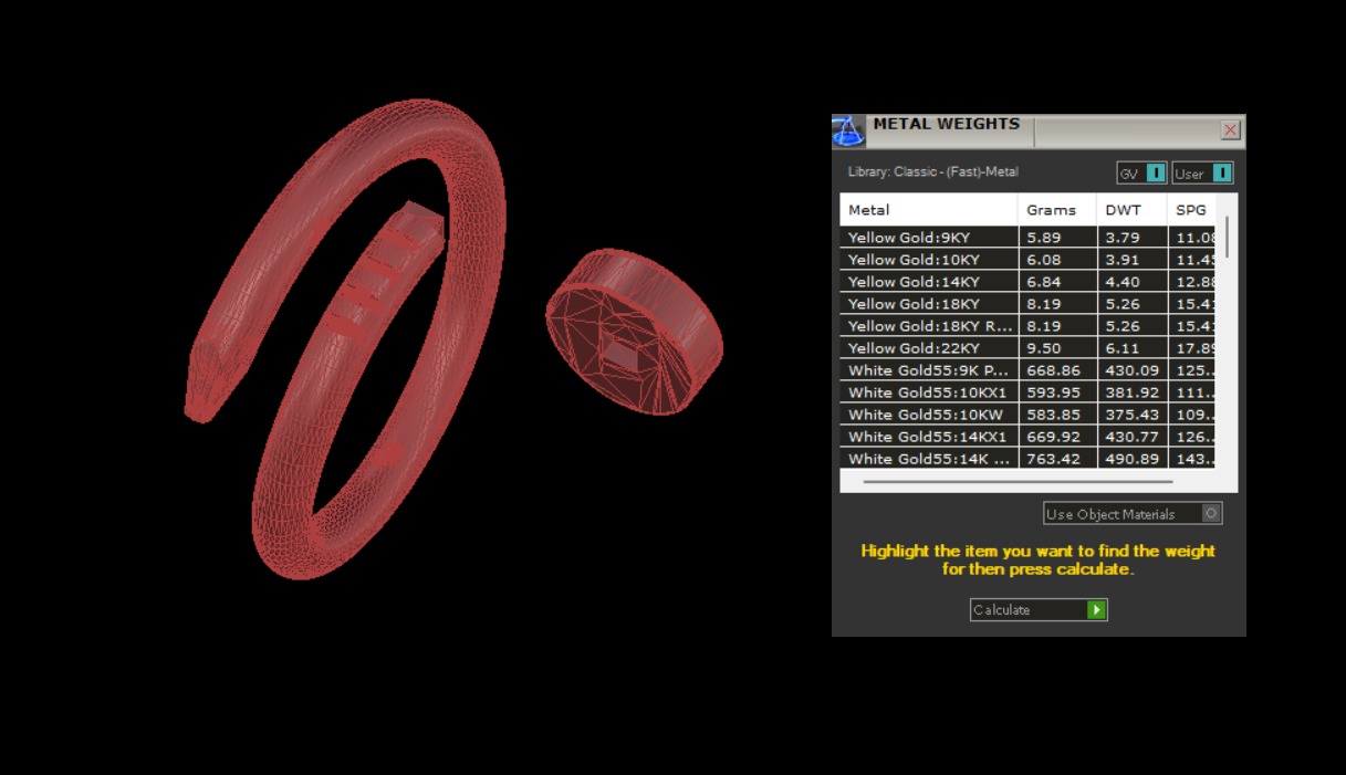 Ring Cartier  3D print model_9