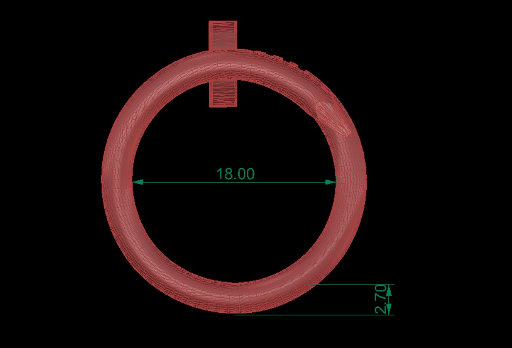 Ring Cartier  3D print model_6