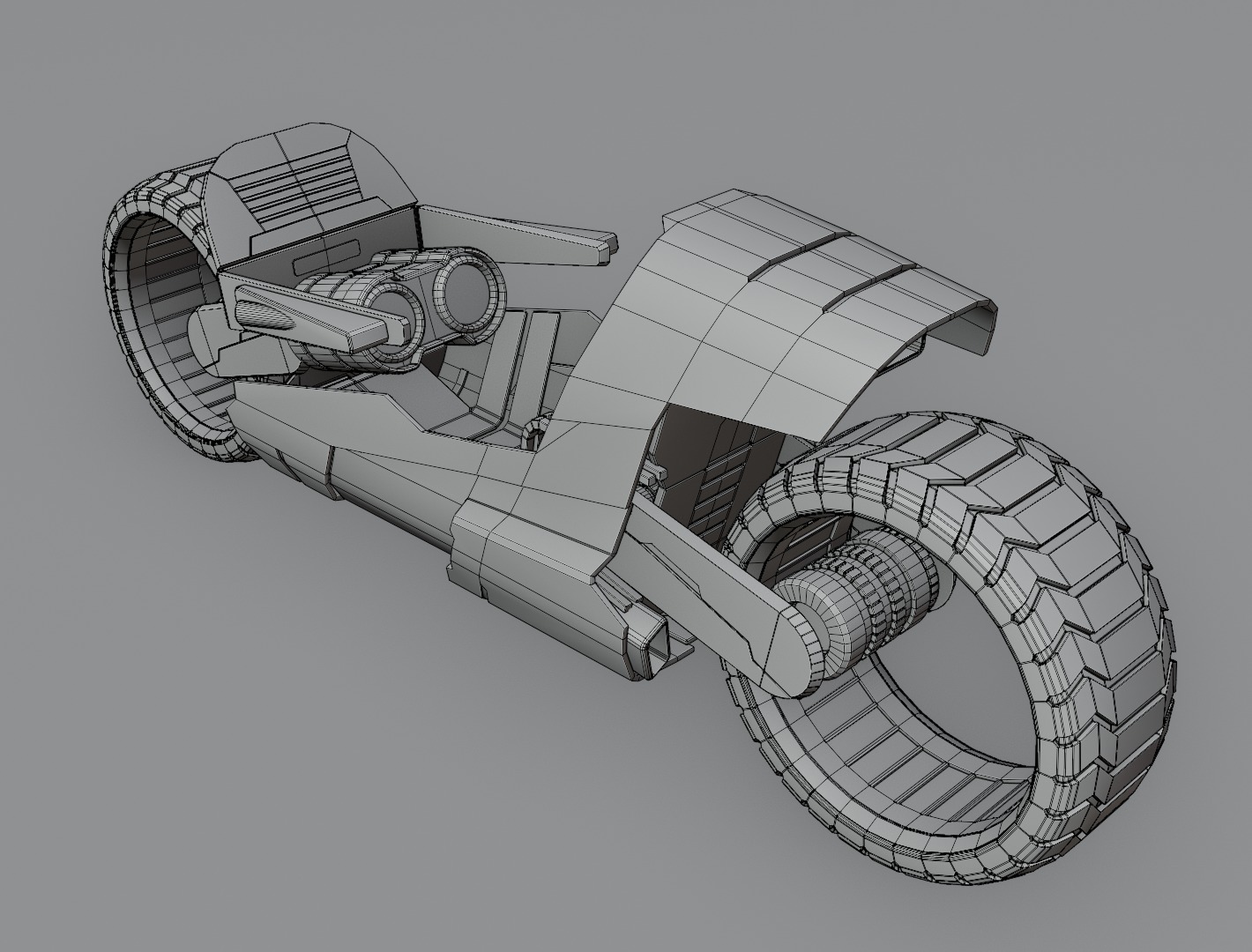 CyberBlade EX-01 3D model for game 3D model_39