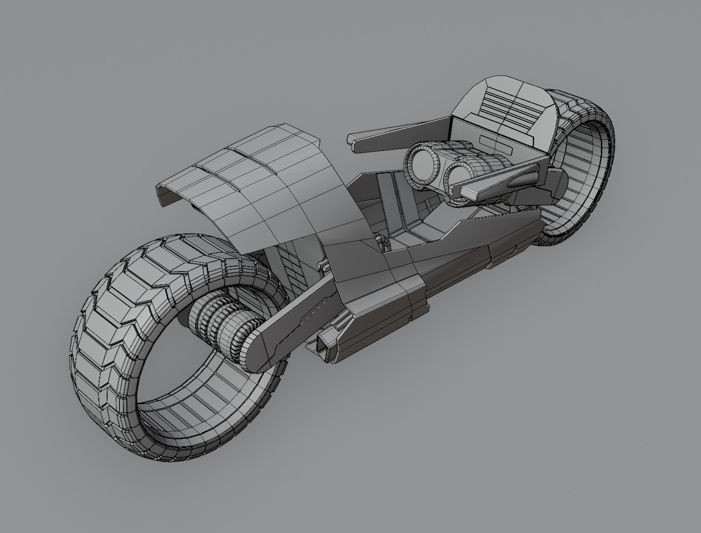 CyberBlade EX-01 3D model for game 3D model_36