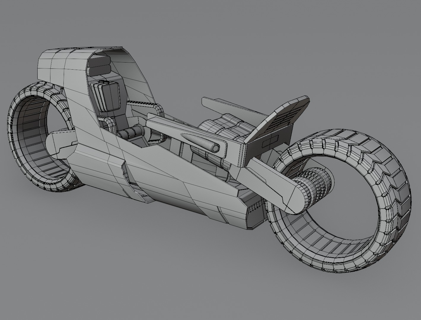 CyberBlade EX-01 3D model for game 3D model_30