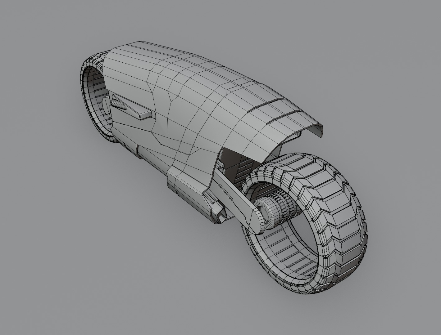 CyberBlade EX-01 3D model for game 3D model_29
