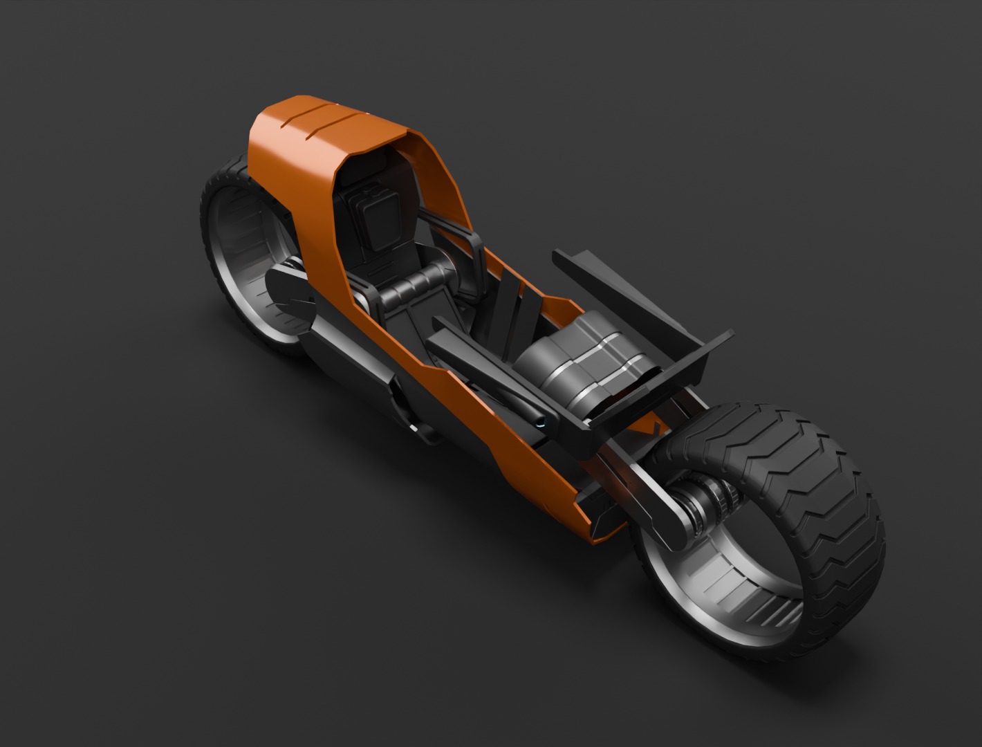 CyberBlade EX-01 3D model for game 3D model_17