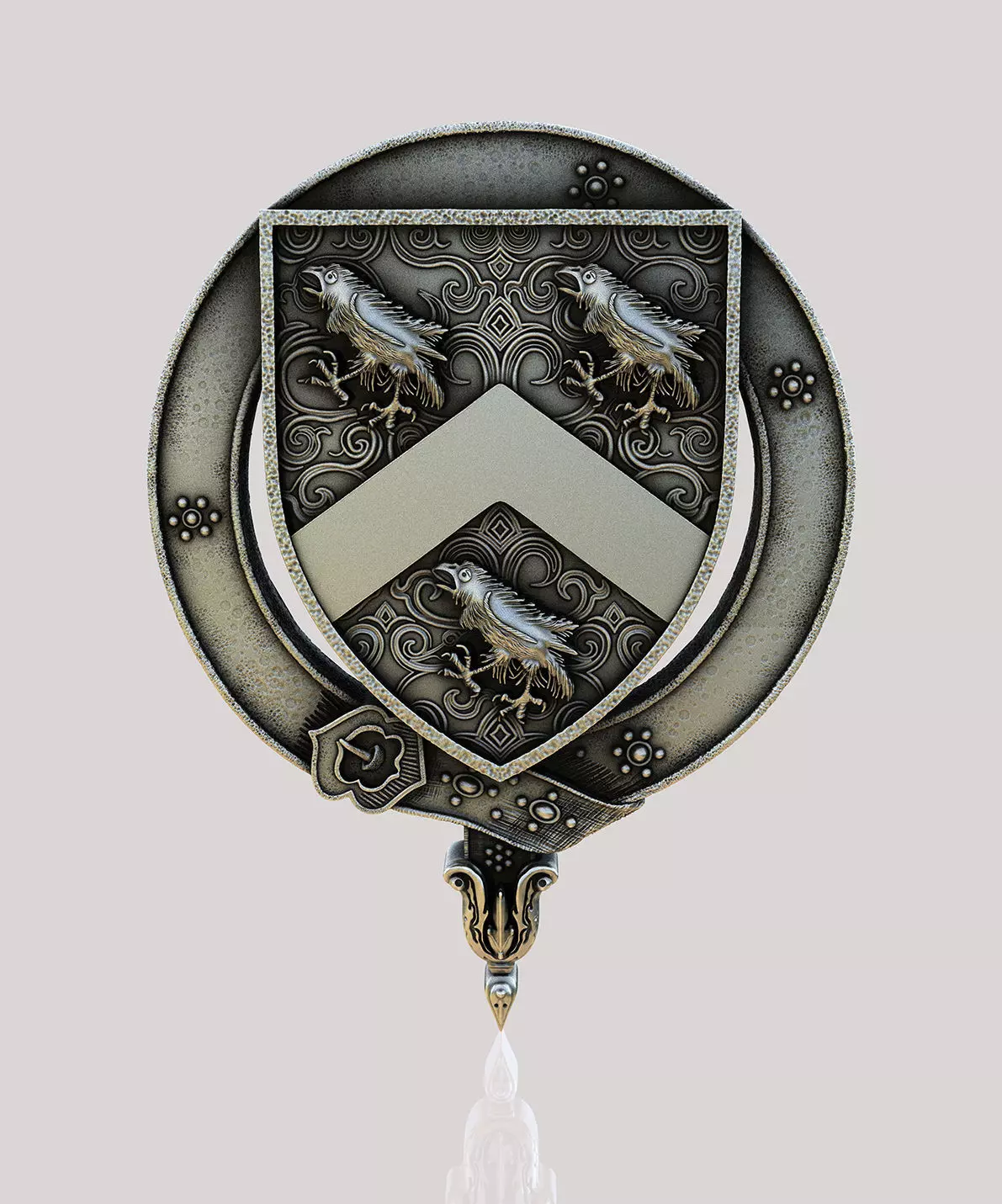 Belt Coat of Arms 3D print model