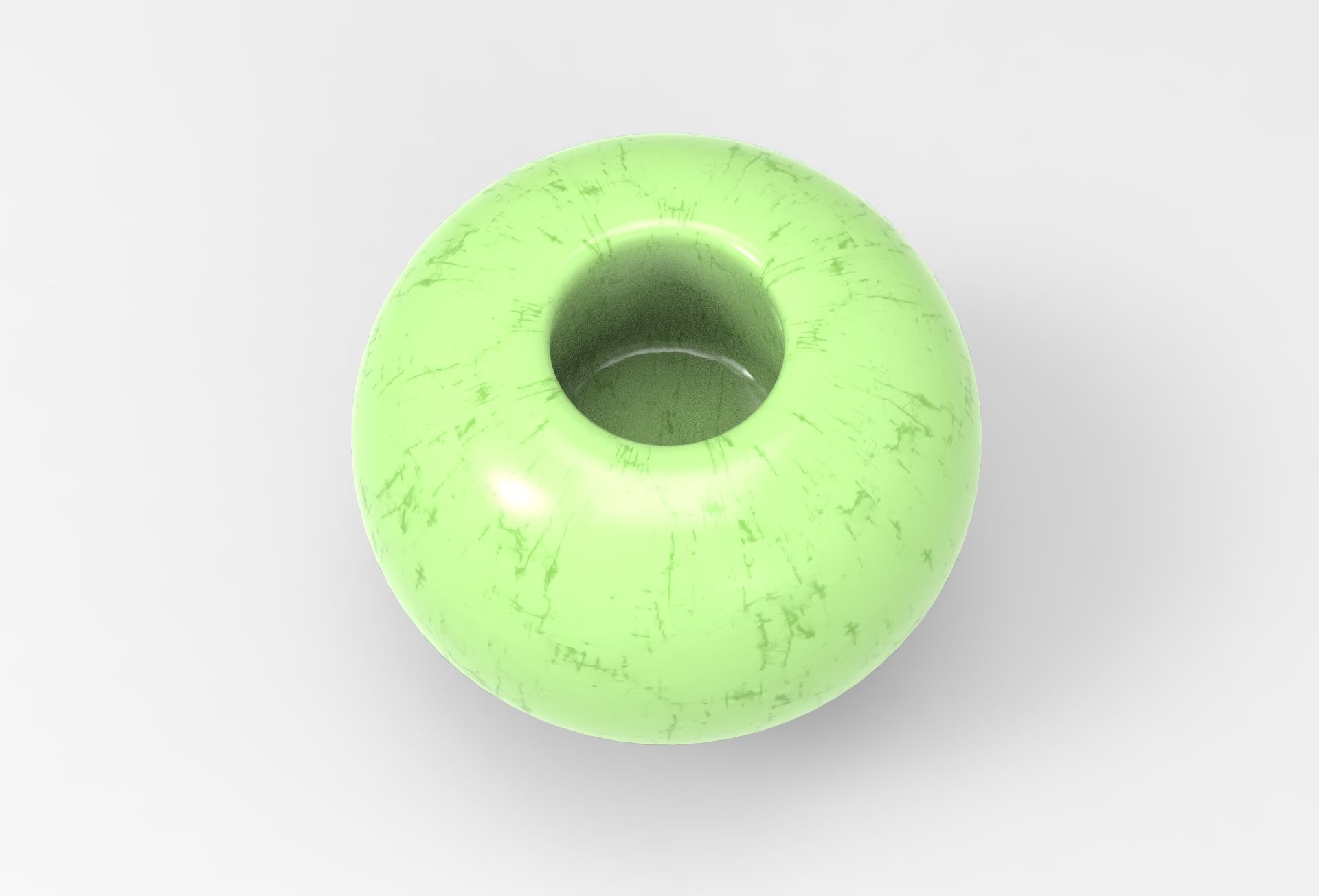 Ololo Plant Pot Low-poly 3D model_2