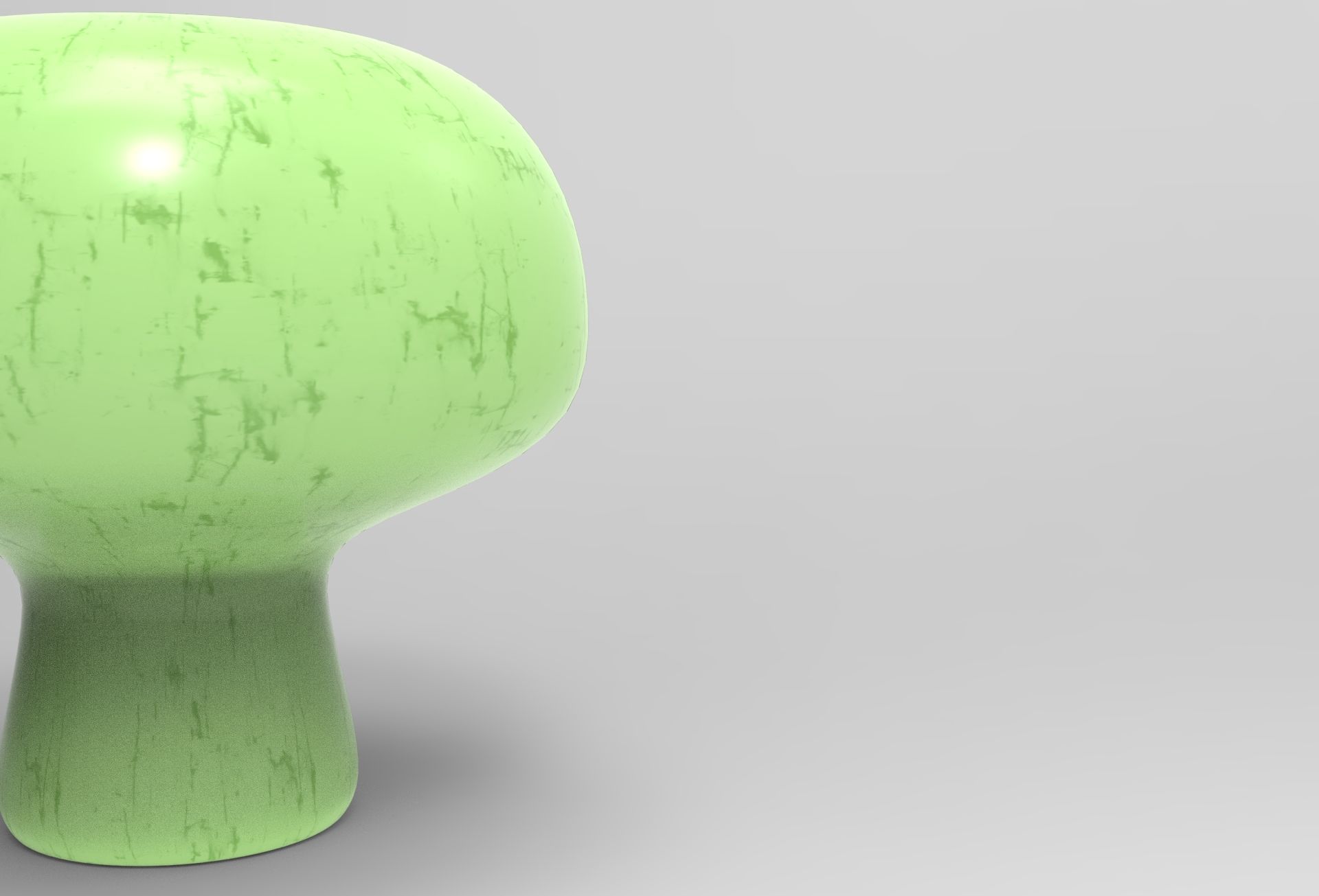 Ololo Plant Pot Low-poly 3D model_4