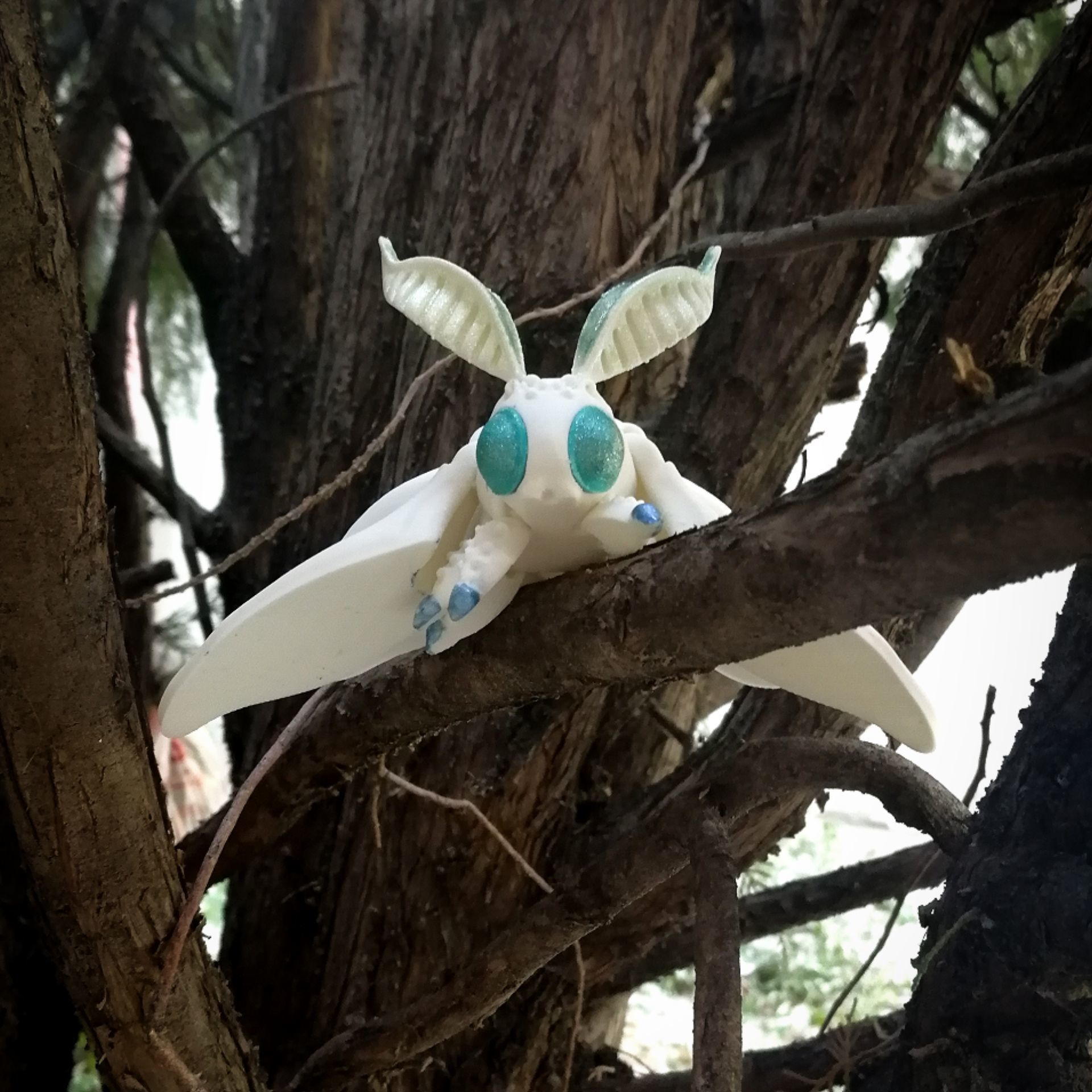 Realistic spongy moth 3D print model_12