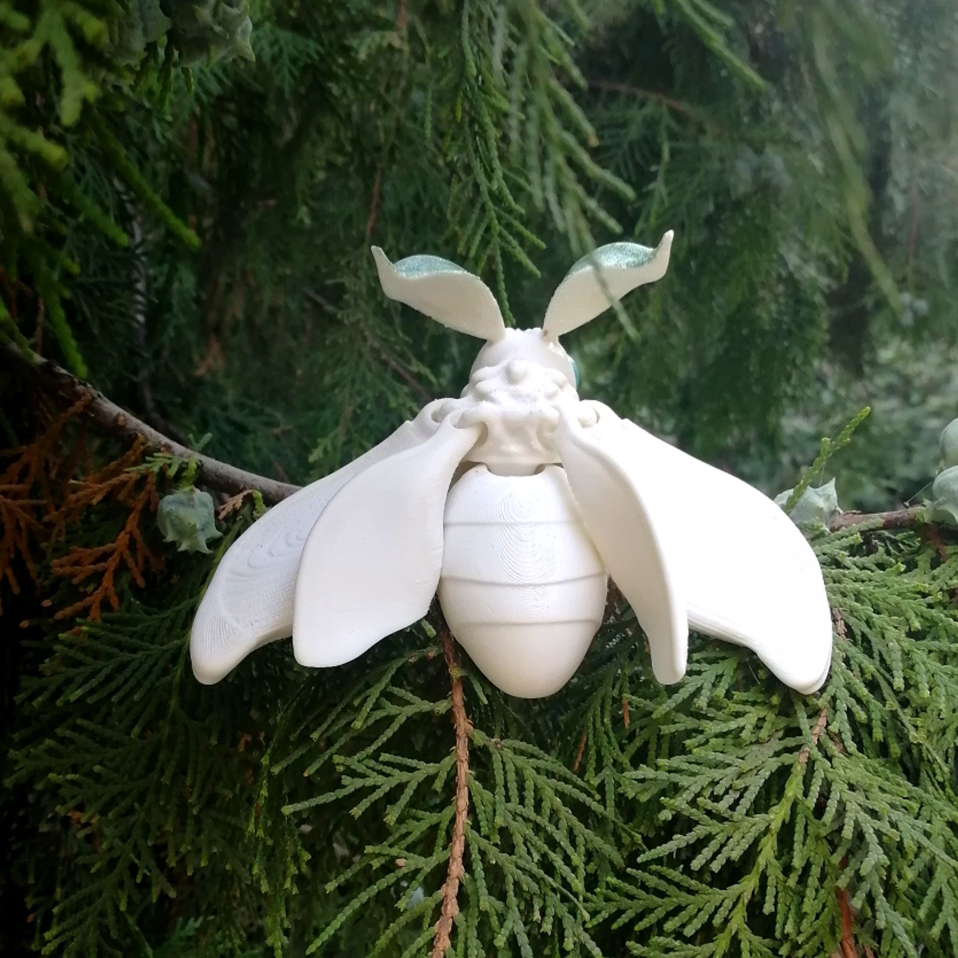 Realistic spongy moth 3D print model_7