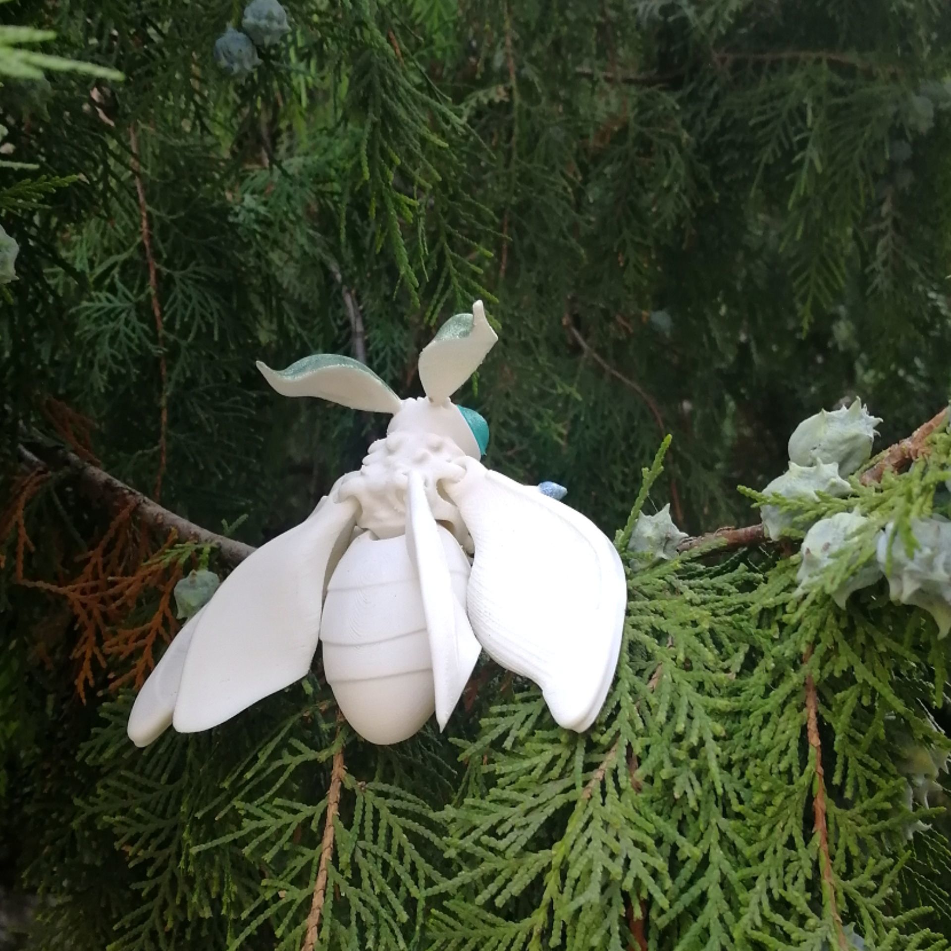 Realistic spongy moth 3D print model_6