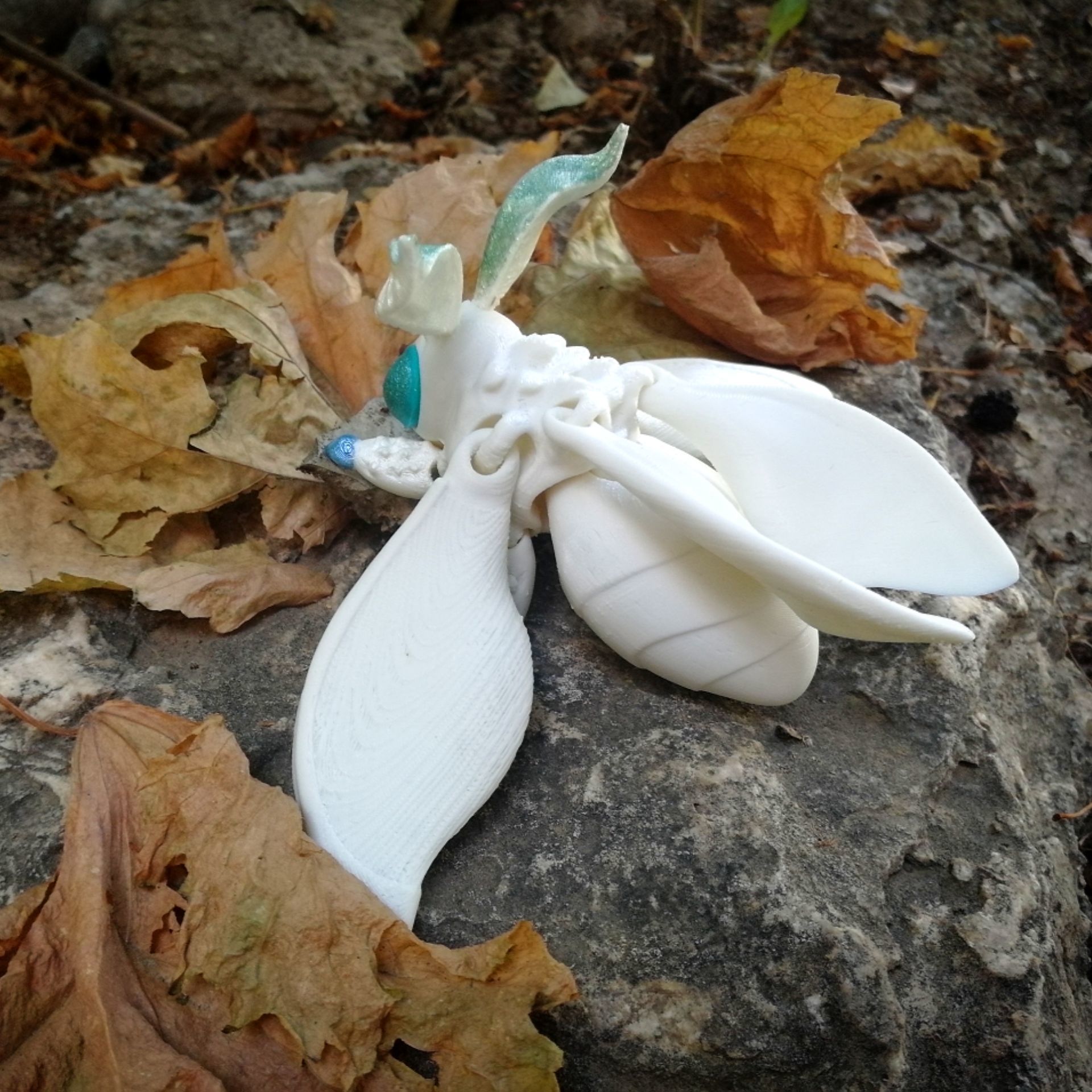 Realistic spongy moth 3D print model_14