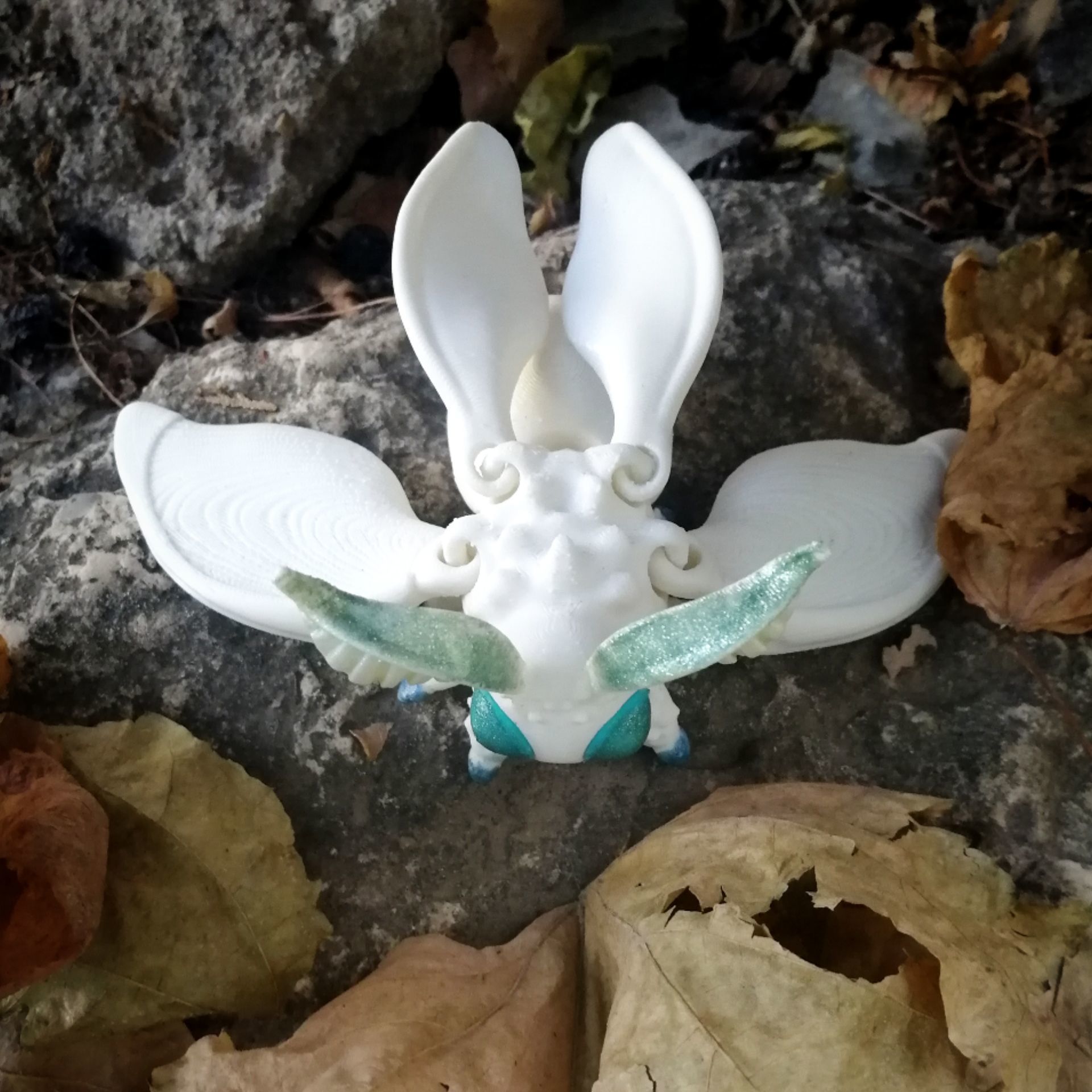 Realistic spongy moth 3D print model_13