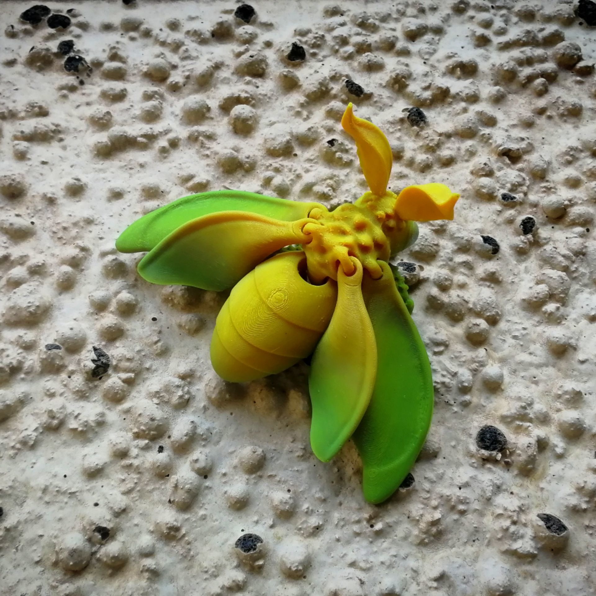 Realistic spongy moth 3D print model_16